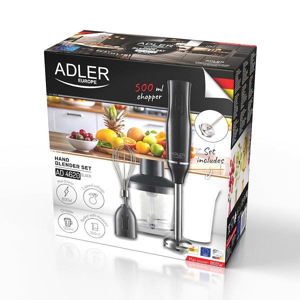 Фото - Блендер заглибний Adler AD 4620 Black
