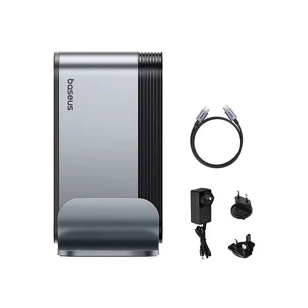 Фото - Хаб USB Baseus UnionJoy 17-Port Triple-Display Docking Station Space Grey (B00532304811-00)