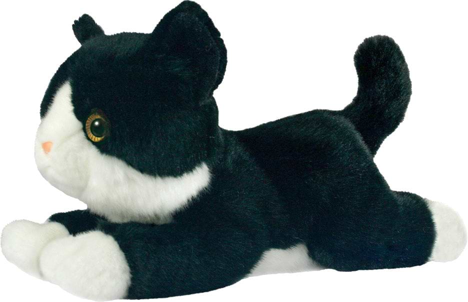 М'яка іграшка Aurora Кошеня чорно-білий 25 см (150224B)