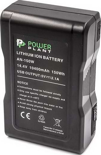 Акумулятор для фотокамери PowerPlant Sony AN-150W 10400mAh (CB970216)