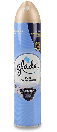 Освіжувач повітря аерозольний SC Johnson Glade Свiжiсть бiлизни 300 мл (5000204286878) - Фото 1