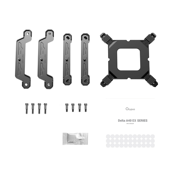 Фото - Процесорний кулер OCYPUS DELTA A40 EX BK DIGITAL (DELTA-A40-BK1NAWD00E-GL)