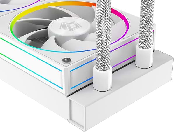Фото - Водяная система охлаждения ID-Cooling Space LCD SL360 White