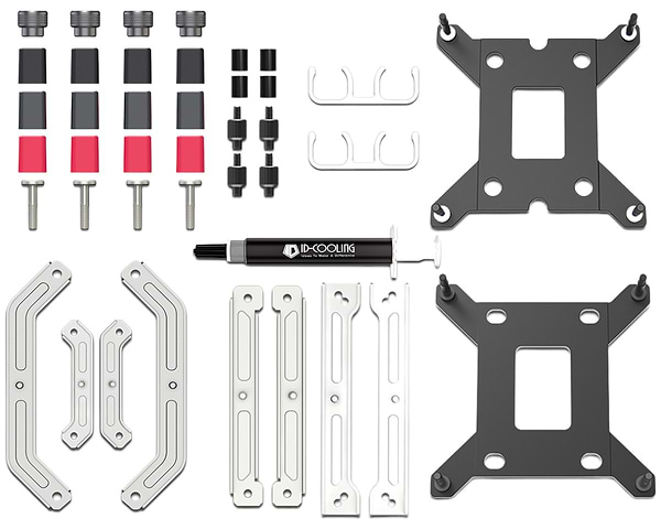 Фото - Водяная система охлаждения ID-Cooling Space LCD SL360 White