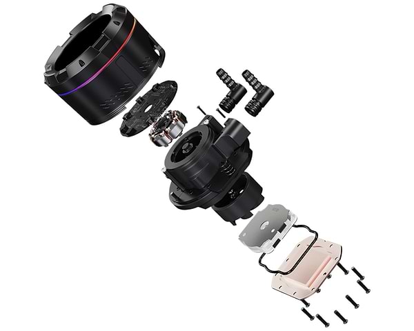 Фото - Водяная система охлаждения ID-Cooling Space LCD SL360