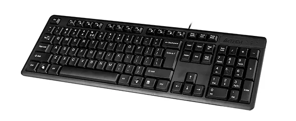 Фото - Клавіатура дротова A4tech KK-3 USB (Black)