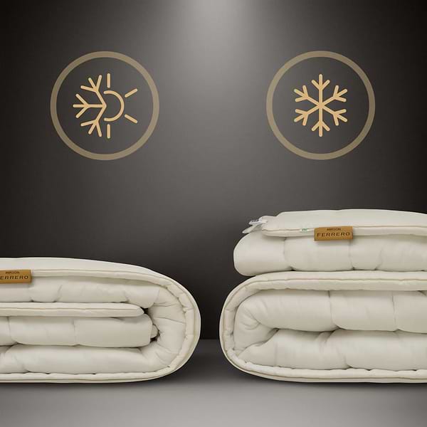 Фото - Ковдра літня двоспальна євро MirSon №1566 Ferrero Vanilla 220x240 см (2200011174501)