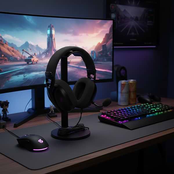 Фото - Гарнітура дротова ігрова Hator Hyperpunk 3 Black (ESH01)