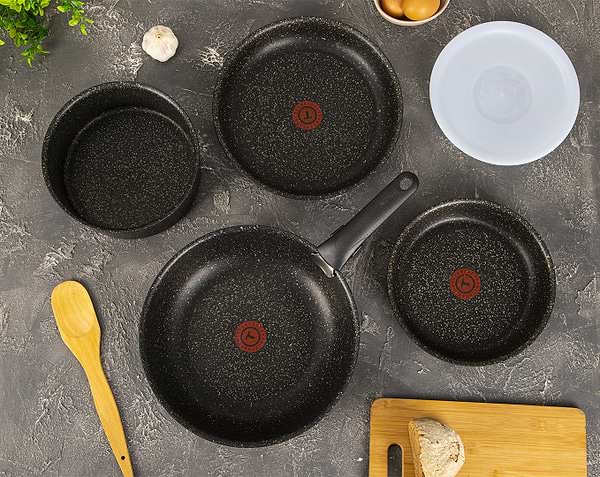 Фото - Набор посуды со съемной ручкой Tefal L6719452 Ingenio Authentic 6 пр