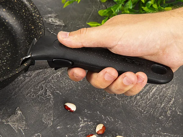 Фото - Набор посуды со съемной ручкой Tefal L6719452 Ingenio Authentic 6 пр