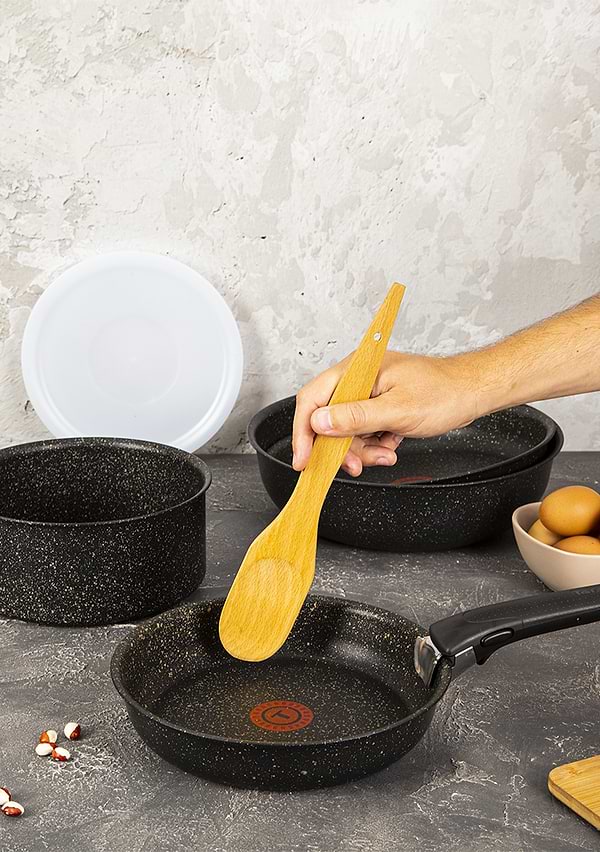 Фото - Набор посуды со съемной ручкой Tefal L6719452 Ingenio Authentic 6 пр
