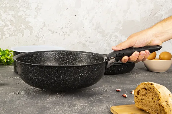 Фото - Набор посуды со съемной ручкой Tefal L6719452 Ingenio Authentic 6 пр