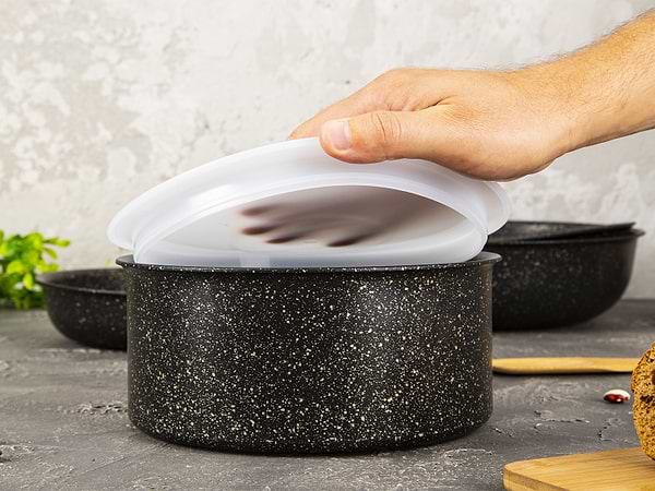 Фото - Набор посуды со съемной ручкой Tefal L6719452 Ingenio Authentic 6 пр
