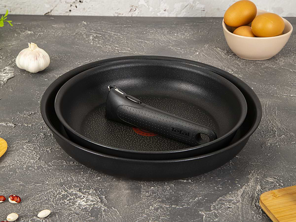 Фото - Набор сковород со съемной ручкой Tefal L6509205 Ingenio Expertise 3 пр.