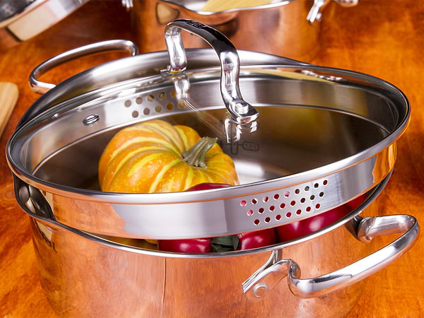 Фото - Набор посуды Tefal G719S674 Duetto+ 6 пр (кастр.20/24 с/кр., ковш 16 см с/кр)