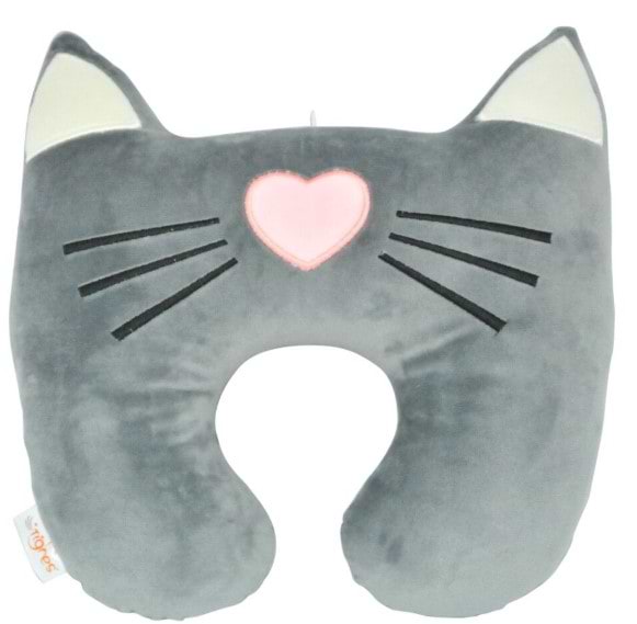 Подушка дорожня Tigres Котик (ПД-0346) - Фото 1