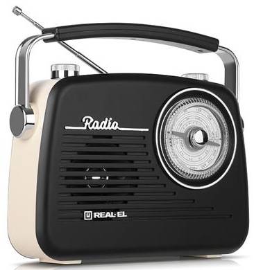 Фото - Радіоприймач REAL-EL X-540 Black-Yellow