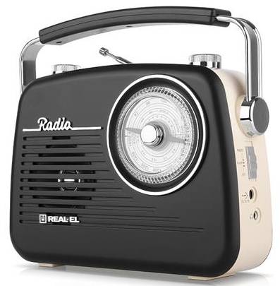 Фото - Радіоприймач REAL-EL X-540 Black-Yellow