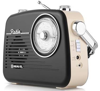 Фото - Радіоприймач REAL-EL X-540 Black-Yellow