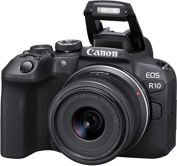 Фото - Фотокамера беззеркальная Canon EOS R10+RF-S 18-45 IS STM (5331C047)