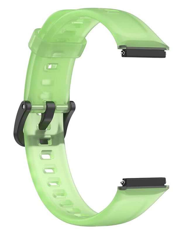Ремешок для фитнес-браслета BeCover Crystal Style for Huawei Band 7/Honor Band 7 Green (709430)