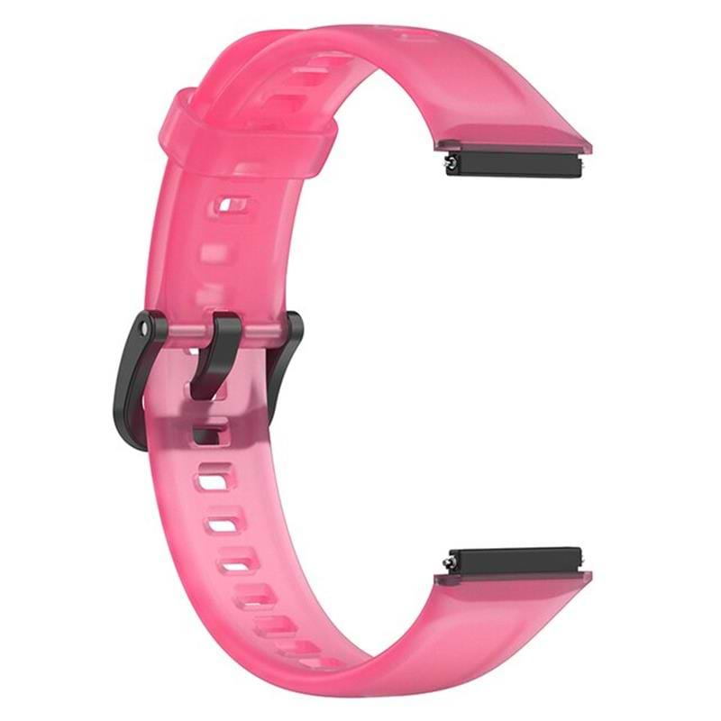 Ремешок для фитнес-браслета BeCover Crystal Style for Huawei Band 7/Honor Band 7 Hot Pink (709432) - Фото 1