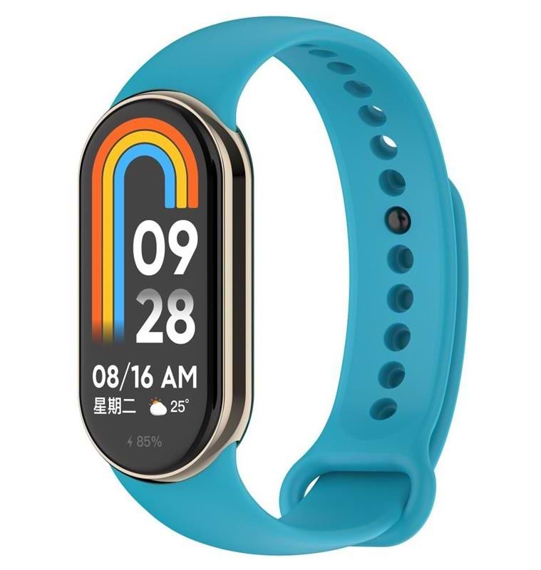 Ремешок для фитнес-браслета BeCover for Xiaomi Mi Smart Band 8 Blue (709379) - Фото 1