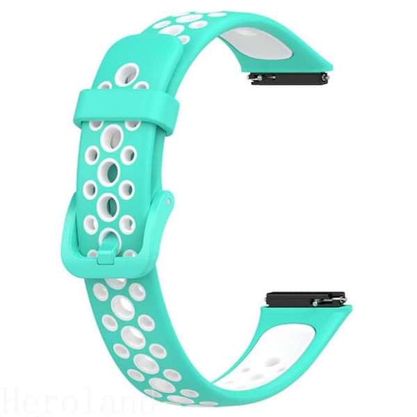 Фото - Ремінець для фітнес-браслету BeCover Vents Style for Huawei Band 7/Honor Band 7 Turquoise-White (709444) Фото - Ремінець для фітнес-браслету BeCover Vents Style for Huawei Band 7/Honor Band 7 Turquoise-White (709444)