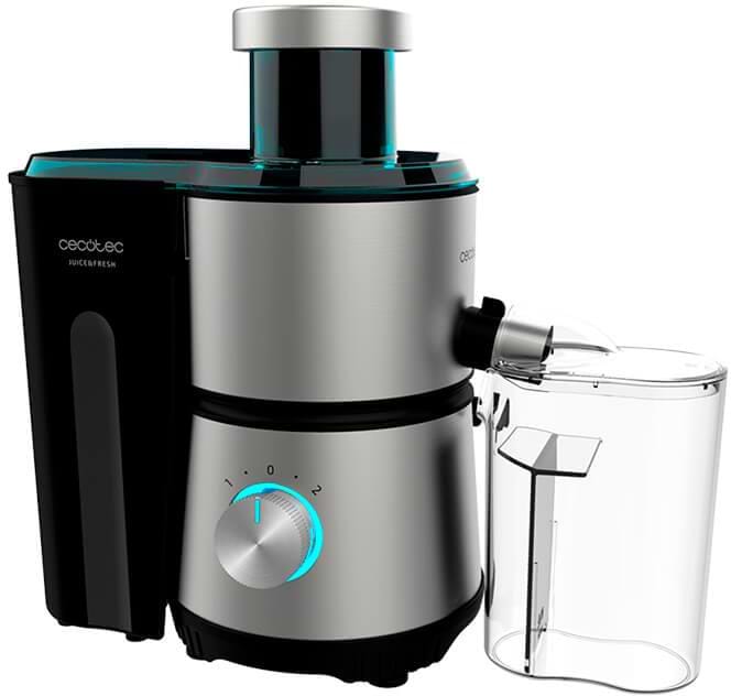 Соковитискач відцентровий Cecotec Licuadora Xs Juice&Fresh 400 Titan Black (CCTC-04153) - Фото 1