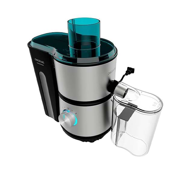 Фото - Соковыжималка центробежная Cecotec Licuadora Xs Juice&Fresh 400 Titan Black (CCTC-04153)