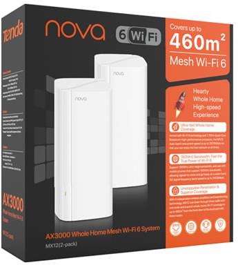 Фото - MESH система WiFi6 Tenda MX12 (MX12-KIT-2)
