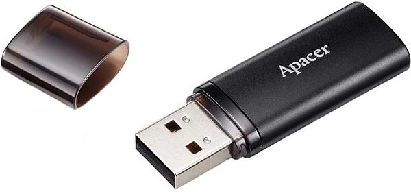 Фото - Флеш USB Apacer AH25B 128GB Black (AP128GAH25BB-1)