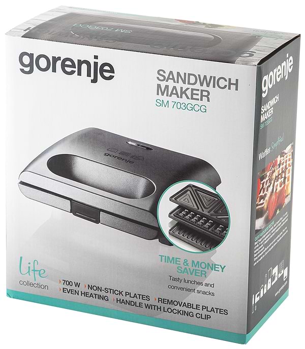 Фото - Бутербродниця Gorenje SM 703 GCG