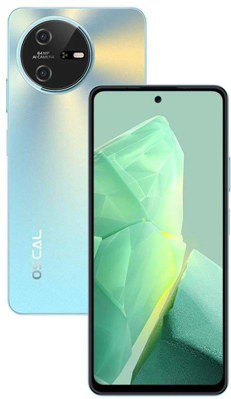 Фото - Смартфон Oscal Tiger 12 12/256GB Dual Sim Blue