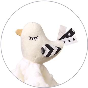 Фото - Погремушка BabyOno Обнимашка Маленькая птичка (1537)