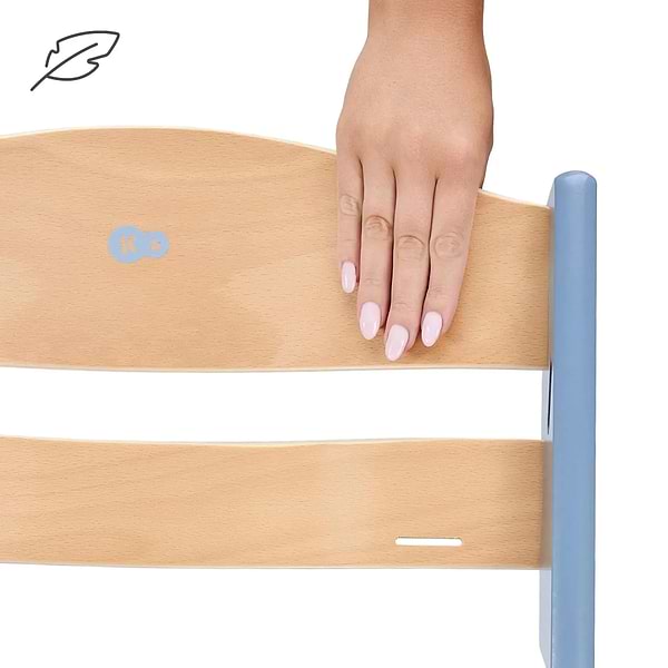 Фото - Стільчик для годування класичний Kinderkraft Enock Nordic Breeze (KHENOC00NOR0000)