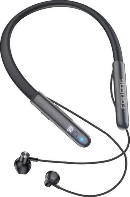 Наушники вкладыши беспроводные Foneng BL37 Digital Display Neckband Bluetooth Earphone (BL37-BE-DDN) - Фото 1