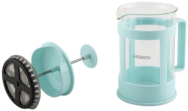 Фото - Френч-прес Ardesto Fresh 800 мл Blue Tiffany (AR1008TF)
