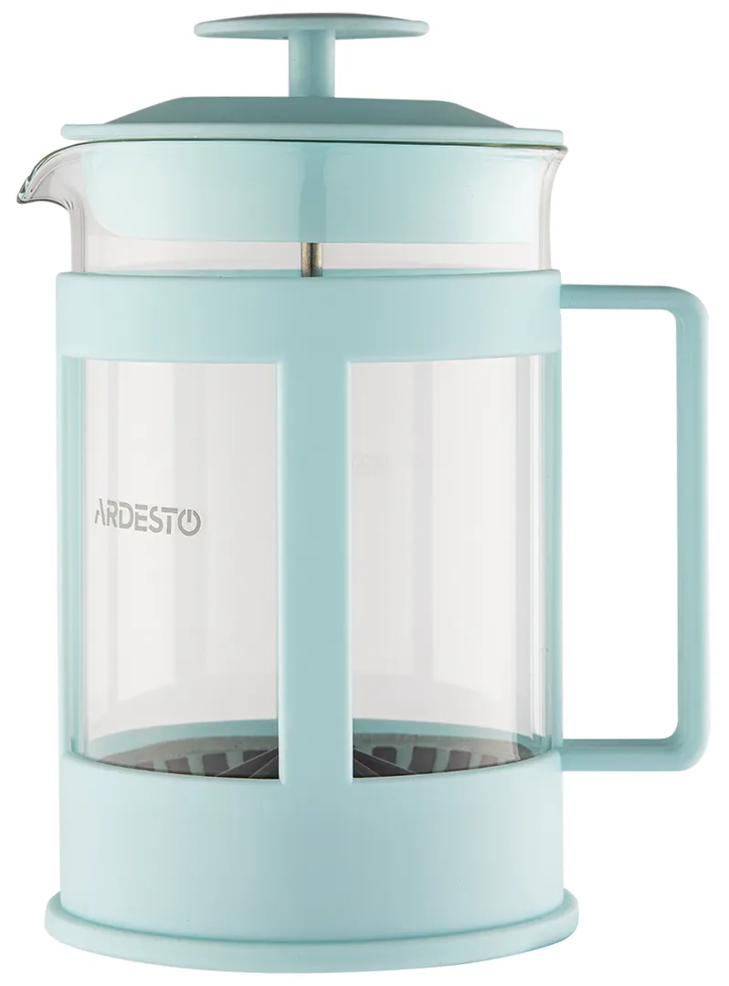 Френч-прес Ardesto Fresh 800 мл Blue Tiffany (AR1008TF) - Фото 1