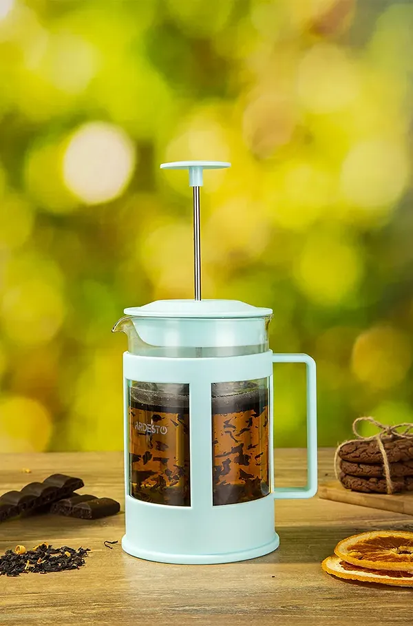 Фото - Френч-прес Ardesto Fresh 800 мл Blue Tiffany (AR1008TF)