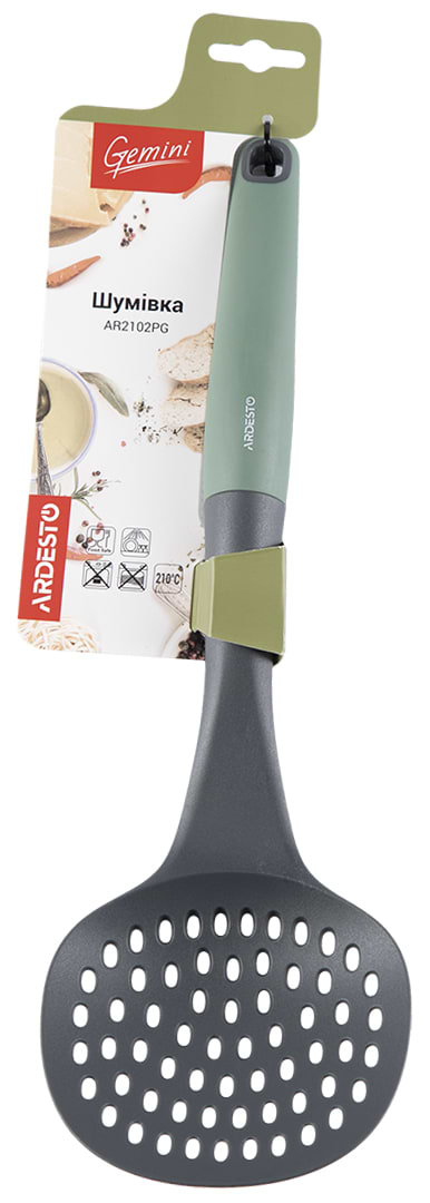 Фото - Шумовка Ardesto Gemini Gray/Green (AR2102PG)