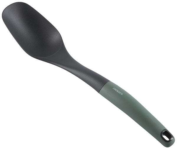 Фото - Ложка кухарська Ardesto Gemini Gray/Green (AR2105PG)