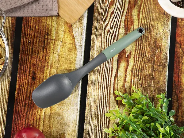 Фото - Ложка кухарська Ardesto Gemini Gray/Green (AR2105PG)