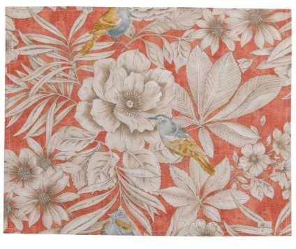 Фото - Салфетка для сервировки Прованс Птичка на терракоте 35х45 см (034747)