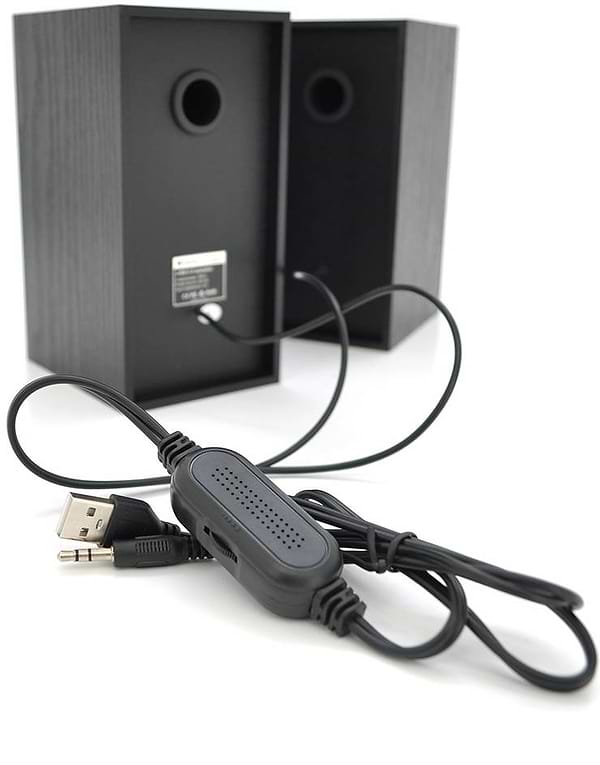 Фото - Комп'ютерна акустика звичайна 2.0 Kisonli T-004/23418 Black