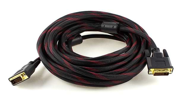 Фото - Кабель Merlion DVI-DVI 1.5 м Black (YT-DVI(M)/(M)NY/RD-1.5m/06179)