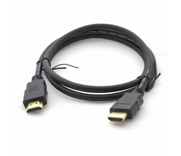 Кабель HDMI Merlion HDMI-HDMI, 0.5m Black (YT-HDMI(M)/(M)HS-0.5m/15455) - Фото 1