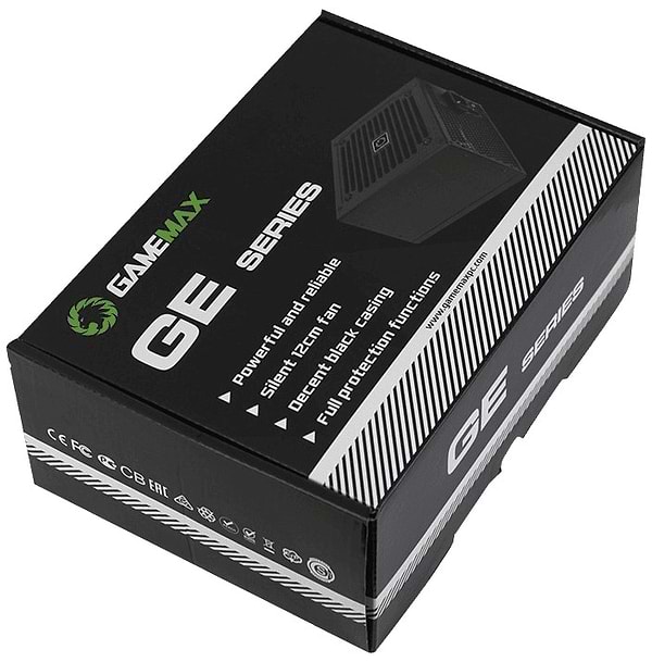 Фото - Блок питания для ПК Gamemax ATX 600W (GE-600)