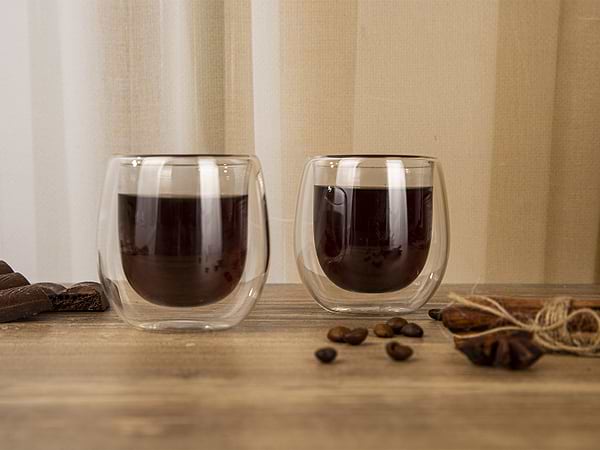 Фото - Набор стаканов с двойными стенками Ardesto 120 мл 2 шт. (AR2612G)