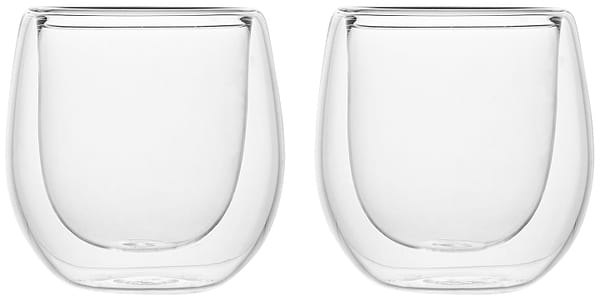 Фото - Набор стаканов с двойными стенками Ardesto 120 мл 2 шт. (AR2612G)